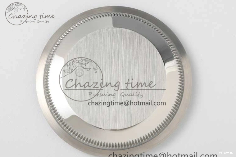 DIWF 904L SA3235 1:1 YG DateJust on Steel Bracelet Jubilee 36mm Best SS Markers Gray Dial Edition Green 0404